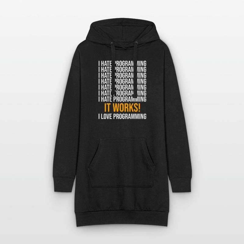 Coder Developer Programmer Coding IT Computer Hoodie Dress