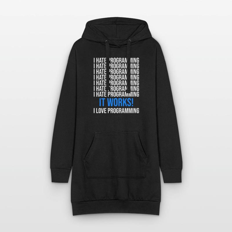 Coder Developer Programmer Coding IT Computer Hoodie Dress