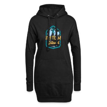Skiteam Gstaad Ski Team Cadeau - Sweat-shirt à capuche long Femme - noir - Devant