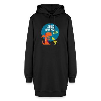 Kleiner Bruder Geschwister Bruder 2018 T-Shirt - Hoodie-Kleid - Schwarz - Vorne