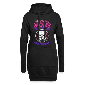Süße Mütter Tag tolle Mutter haben Tattoos und - Hoodie-Kleid - Schwarz - Vorne