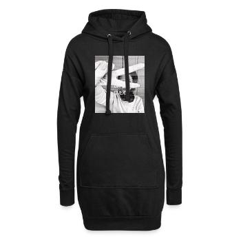 Game Over - Hoodie-Kleid - Schwarz - Vorne