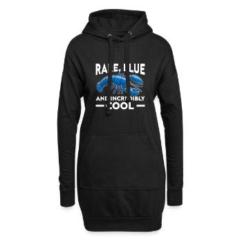 Blauer Hummer Lustiger Spruch Unglaublich cool Maine - Hoodie-Kleid - Schwarz - Vorne