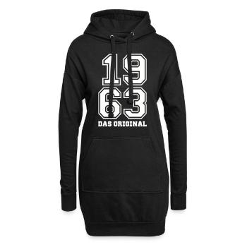 1963 das Original! - Hoodie-Kleid - Schwarz - Vorne