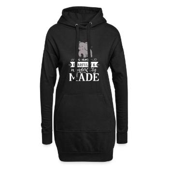 Bébé - Sweat-shirt à capuche long Femme - noir - Devant