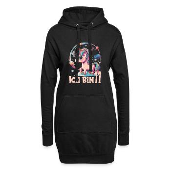 11. Geburtstag - Hoodie-Kleid - Schwarz - Vorne