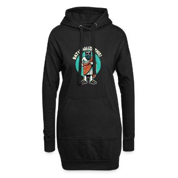 Philosophie - Sweat-shirt à capuche long Femme - noir - Devant