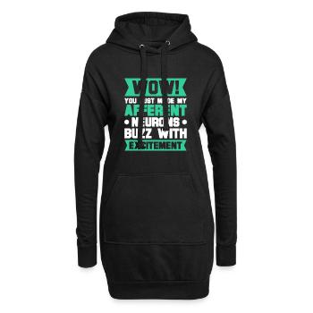 Psychologist - Hoodie Dress - black - Front
