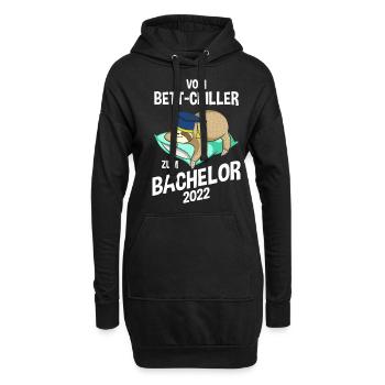 Du refroidisseur de lit au paresseux Bachelor 2022 - Sweat-shirt à capuche long Femme - noir - Devant