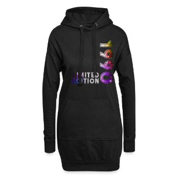 35. Geburtstag Geschenk Mann Original 1990 - Hoodie-Kleid - Schwarz - Vorne