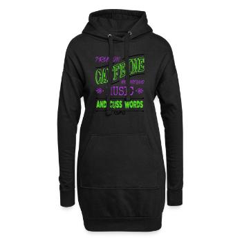 aircraft mechanic tshirts present humor mechanics - Hoodie-Kleid - Schwarz - Vorne