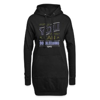 Droits humains 2019 Droits des femmes Les Noirs sont neuf - Sweat-shirt à capuche long Femme - noir - Devant