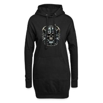 L’âme du marin - Sweat-shirt à capuche long Femme - noir - Devant