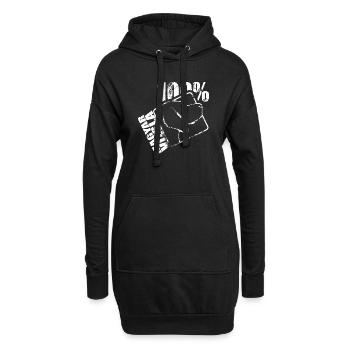 MAGYAR VIZSLA 100 - Hoodie-Kleid - Schwarz - Vorne