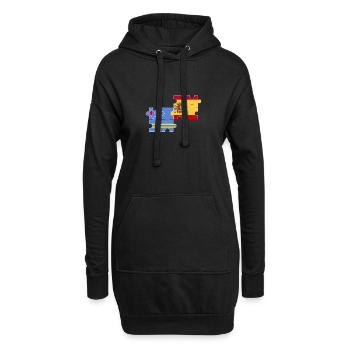 Aruba Espagne Drapeau Espagnol Aruban - Sweat-shirt à capuche long Femme - noir - Devant