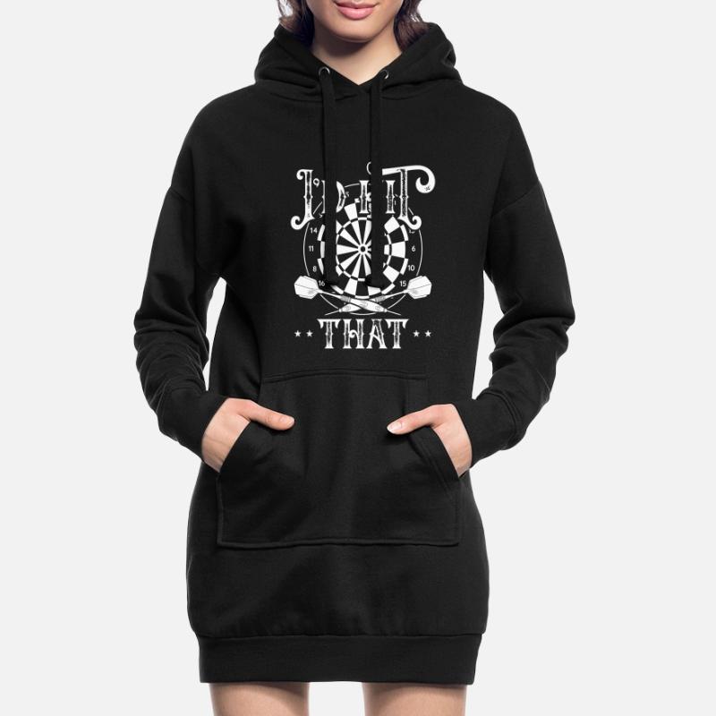J’avais rencontré cette fléchette Sweat-shirt à capuche long Femme