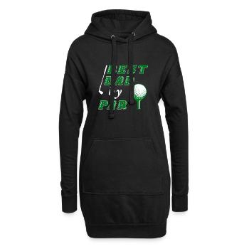 Golf Golfeurs Golfeurs - Sweat-shirt à capuche long Femme - noir - Devant
