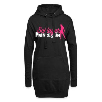 Schlager Prinzessin Deutscher Schlager Fans - Hoodie-Kleid - Schwarz - Vorne