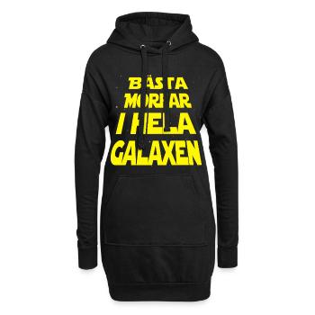 Bästa Morfar i hela galaxen - Sweat-shirt à capuche long Femme - noir - Devant