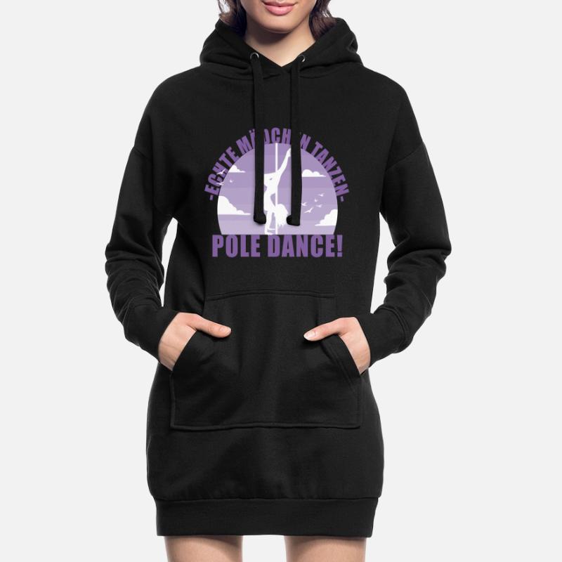 Echte Mädchentanzen Pole Dance! Geschenk Hoodie-Kleid