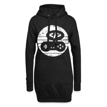 Game Developer - Hoodie Dress - black - Front