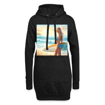 Fille Action Surf Point Break 2 - Sweat-shirt à capuche long Femme - noir - Devant