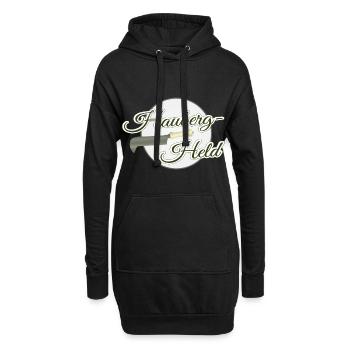 Held des Haubergs Wald Ranger Hauberg Knipp Gnibb - Hoodie-Kleid - Schwarz - Vorne