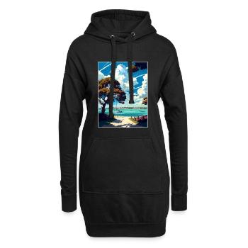 Chichester Harbour Anob Reiseposter Souvenir WPA - Hoodie-Kleid - Schwarz - Vorne
