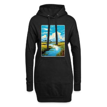 Formosa Argentinien Reiseposter Souvenir Farbe WPA - Hoodie-Kleid - Schwarz - Vorne