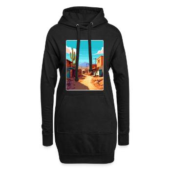 Jujuy Argentinien Reise Poster Souvenir Farbe WPA - Hoodie-Kleid - Schwarz - Vorne