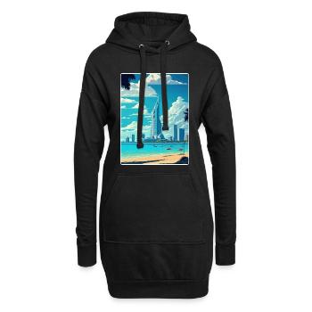 Pattaya Thailand Thai Reise Poster Souvenir WPA - Hoodie-Kleid - Schwarz - Vorne