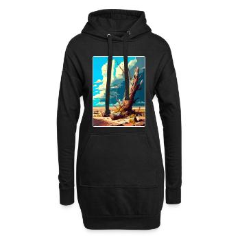 Petrified Forest Nationalpark Arizona Travel Card - Hoodie-Kleid - Schwarz - Vorne