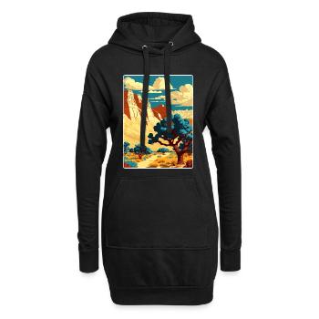 Guadalupe Mountains Nationalpark Reiseposter - Hoodie-Kleid - Schwarz - Vorne