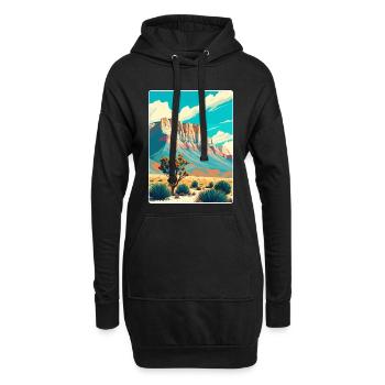 Guadalupe Mountains Nationalpark Reiseposter - Hoodie-Kleid - Schwarz - Vorne