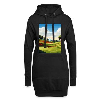 Southern Hills Country Club Golfplatz Reisen WPA - Hoodie-Kleid - Schwarz - Vorne