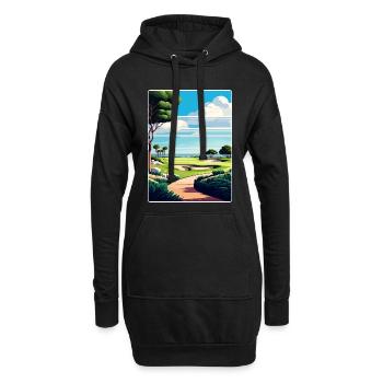 Pelican Hill Golf Club Reiseposter Souvenir WPA - Hoodie-Kleid - Schwarz - Vorne