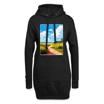 Dahme Heideseen Deutschland Reiseposter Souvenir WPA - Hoodie-Kleid - Schwarz - Vorne
