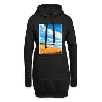 Constantine Bay Cornwall England Reiseposter WPA - Hoodie-Kleid - Schwarz - Vorne