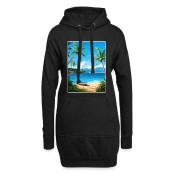 Phuket Thailand Thailand Reise Poster Souvenir WPA - Hoodie-Kleid - Schwarz - Vorne