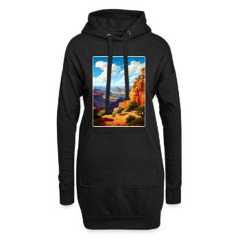 Grand Canyon Nationalpark Arizona Reiseposter - Hoodie-Kleid - Schwarz - Vorne