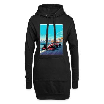 Istanbul Circuit Motorsport Rennen Türkei Reisen WPA - Hoodie-Kleid - Schwarz - Vorne