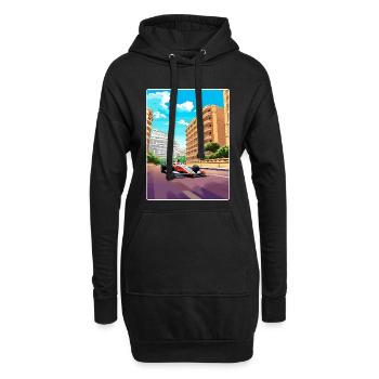Monte Carlo Circuit Motorsport Race Monaco Race - Sweat-shirt à capuche long Femme - noir - Devant