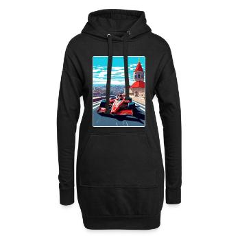 Istanbul Circuit Motorsport Rennen Türkei Reisen WPA - Hoodie-Kleid - Schwarz - Vorne