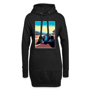 Yeongam Circuit Motorsport Rennen Südkorea Reisen - Hoodie-Kleid - Schwarz - Vorne