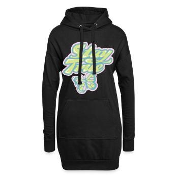 Stay True – Rétro pastel doux - Sweat-shirt à capuche long Femme - noir - Devant