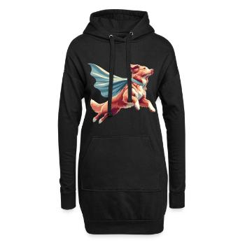 Super Dog Nova Scotia Duck Tolling Retriever - Sweat-shirt à capuche long Femme - noir - Devant