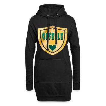 BERUFE IM HANDWERK - ABSCHLUSS GESELLE - Hoodie-Kleid - Schwarz - Vorne