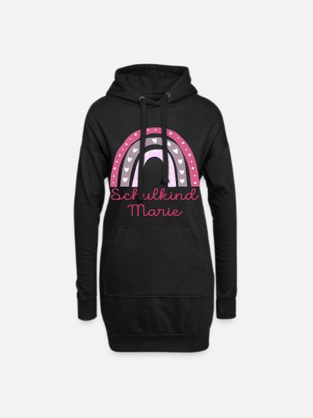 SCHULANFANG SCHULKIND MARIE - Hoodie-Kleid - Schwarz