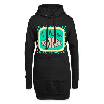 FRANZBRÖTCHEN VIERTKLÄSSLER 4. Klasse - Hoodie-Kleid - Schwarz - Vorne