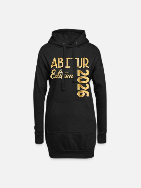 GYMNASIUM ABITUR 2026 - Hoodie-Kleid - Schwarz